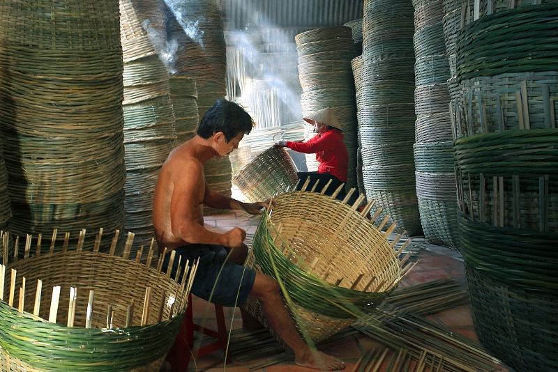 Giải nhì: Tác phẩm “Sản phẩm tre Việt Nam”Tác giả: Trần Đình Thương