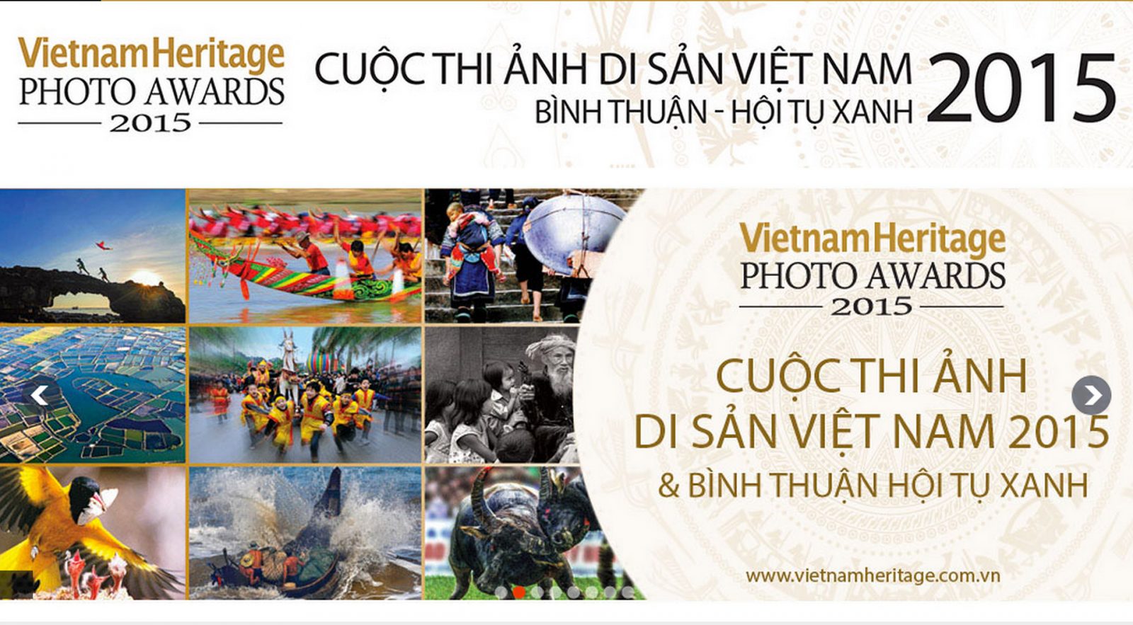 Cuộc thi ảnh Di Sản Việt Nam 2015 - Bình Thuận hội tụ Xanh