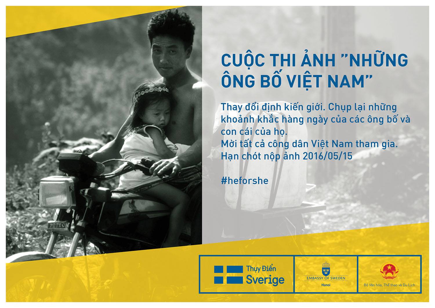 Cuộc thi ảnh những ông bố Việt Nam