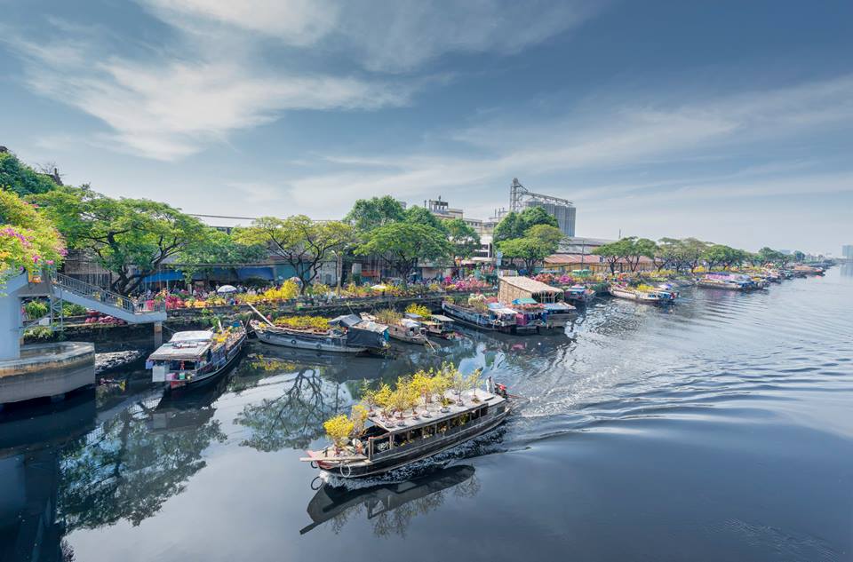 “Mang xuân về phố”, tác giả Lê Thanh Bình