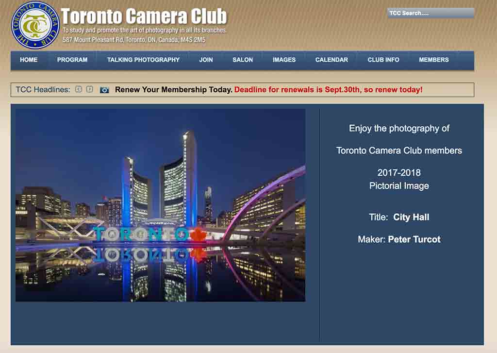 Cuộc thi ảnh quốc tế Toroto Canada